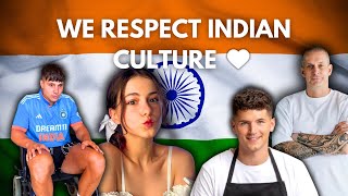 Foreigners That Respect Indian Culture 🇮🇳