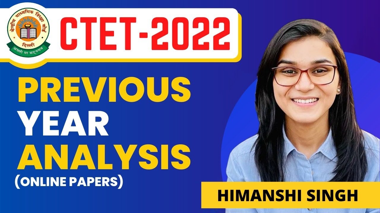 CTET-2022 Previous Year Paper Complete Analysis by Himanshi Singh | Online Paper | Let's LEARN