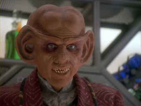 Deep Space Nine 4k Machine Learning clip, Quark and Garak scene from The Way of the Warrior