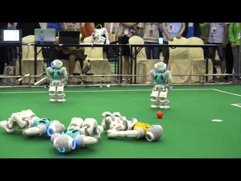 2015 RoboCup SPL Pool A - UNSW vs Berlin United