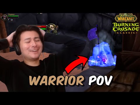 Pikaboo Tries Warrior in TBC Arenas [WoW Classic Anniversary]