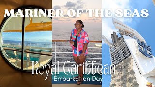 ROYAL CARIBBEAN VLOG | EMBARKATION DAY | MARINER OF THE SEAS