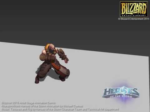 Heroes of the Storm - Kharazim (Animation Demo)