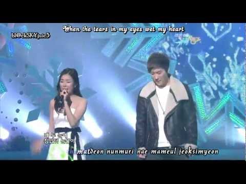 H-Eugene ft. Davichi Lee Haeri - Love Warning LIVE [eng sub + kara]