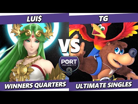 Port Priority 9 - Lui$ (Palutena) Vs. TG (Banjo Kazooie) Smash Ultimate - SSBU