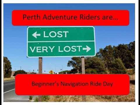 Quick How To using GPX Viewer:- Perth Adventure Riders Beginner Navigation Ride Day Team Challenge