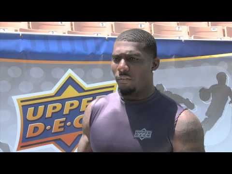 Upper Deck Interviews Dez Bryant at the 2010 NFL PLAYERS Rookie Premiere