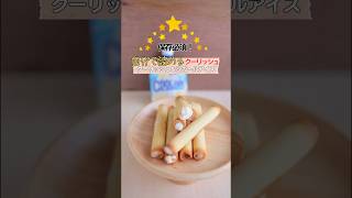 自分で詰めるクーリッシュ＆シガールアイス #簡単レシピ #料理 #シガール #アイス #クーリッシュ #クッキーアイス #おうちカフェ #子どものおやつ