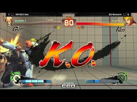 CEO2013: SSF4: AE Ver. 2012 - Xian vs Momochi - Winners Finals