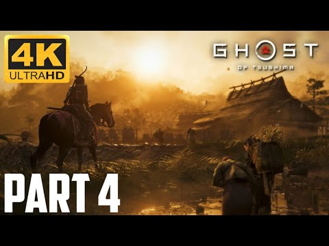 Zagrajmy w Ghost of Tsushima PS5 4K HDR - Odcinek 4