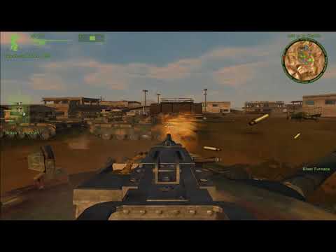 Delta Force Xtreme 2 - How 2 Drive A Tank - Blast Furnace