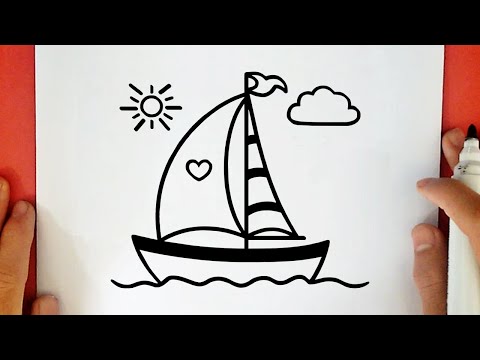 COMMENT DESSINER UN BATEAU À VOILE