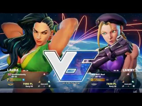 imstilldadaddy ( Laura ) VS Beni_Best ( Cammy ) HD 1080p - Street Fighter 5