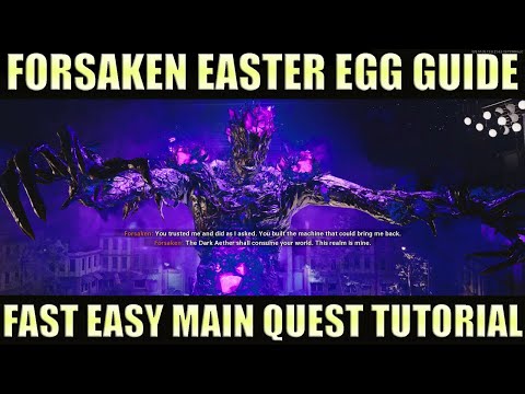 Forsaken Easter Egg Quest Guide - Forsaken Main Quest Easter Egg Fast Easy Tutorial