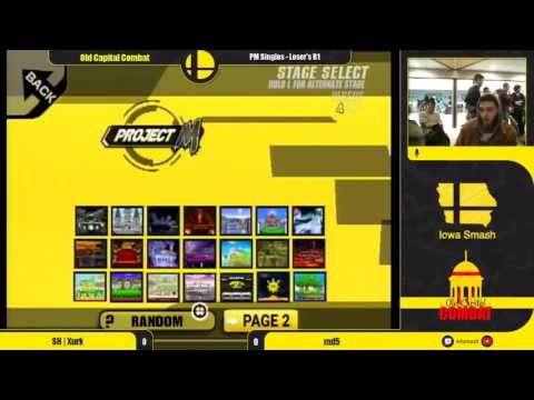 OCC Project M Singles - Losers R3 - SH | Xurk (Luigi) vs Sap (Ivysaur)