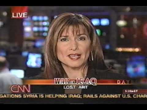 News coverage during the US invasion of Iraq, April 10-13 2003 part 4 - CNN
