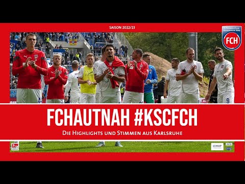 Karlsruher SC Sport Club 0-0 1. FC Fussball Club H...