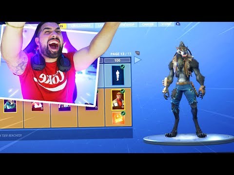 Fortnite SEASON 6 ALL BATTLE PASS REWARDS UNLOCKED (Tier 100)
