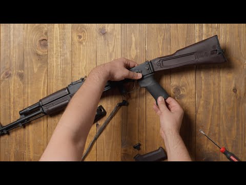 Hogue OverMolded Grip (without Finger Grooves) for AK-47 Rifles: Installation Demo