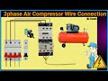 3phase Air Compressor Wire Connection How To Wire 3 Phase Air Compressor Pressure Switch Wiring