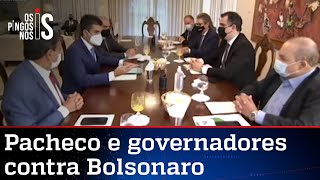 Encontro de Pacheco com governadores termina com indiretas ao governo Bolsonaro
