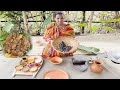 TEL KOIE Make Tel Koi Cooking And Eating With Tribal Village People Healthy Village Food Seema