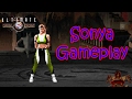 UMK3 Sonya Gameplay Vs Classic Sub Zero