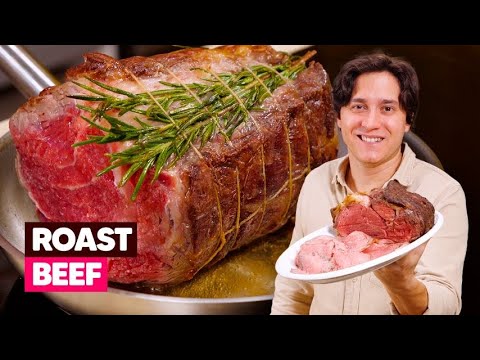 ROAST BEEF: Tutti i SEGRETI per farlo TENERO, SUCCOSO e SAPORITO! 🔥😋