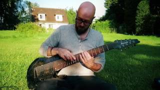 Video thumbnail for Vincent Denis - At Dusk (9 string guitar / Ibanez RG9QM) by Vincent Denis