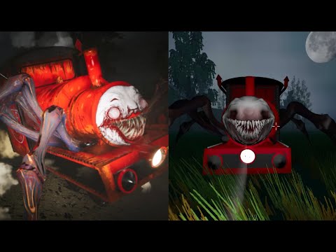 Playing Choo Choo Charles Nightmare mode in PC vs Playing Choo Choo in Mobile | Horror Gameplay