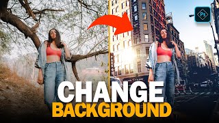 How to Change Background in Photoshop 2022 l How to joint picture editing remove background