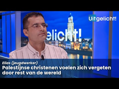Uitgelicht! 16 oktober 2024 - Palestijnse christen Elias over zijn werk als jeugdwerker in Bethlehem