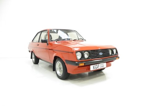 An Exceptional Ford Escort Mk2 RS2000 Custom in Show Condition - SOLD!