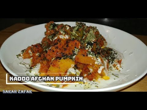 Kaddo or Kadu | Afghan Pumpkin Veggie Dish