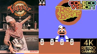 Tapper Colecovision 4k 60fps Longplay