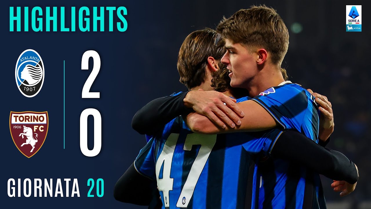 ATALANTA-TORINO 2-0 | HIGHLIGHTS | 20ª GIORNATA | SERIE A ENILIVE 2025/26