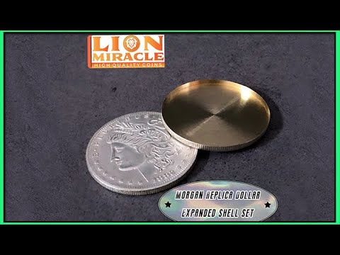 Voir la vidéo Coquille De Pièce Morgan Dollar Expanded - Tête