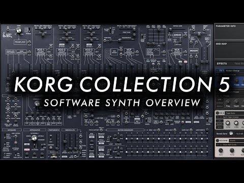 Korg Collection 5 (quick overview of synthesizers)
