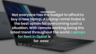 How is Hiring Laptops Beneficial in Dubai?