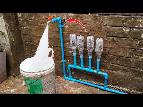Amazing idea to fix PVC pipe low pressure water most people don't know #freeenergy #diy #pvc .