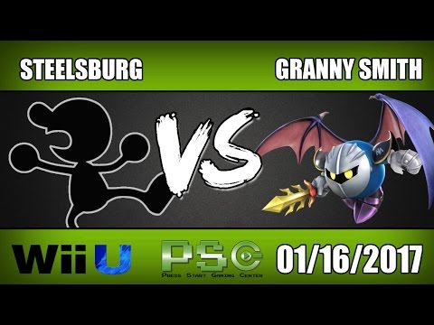 Steelsburg (Game & Watch) vs Granny Smith (Meta Knight) - Wii U Losers Round 4 - S4M