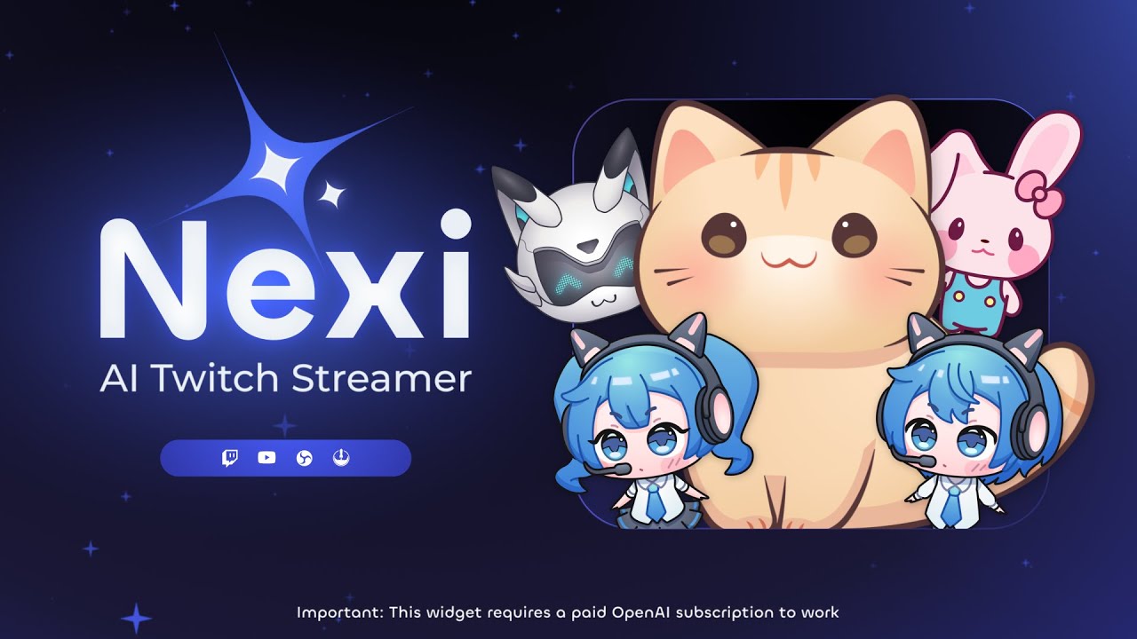 Nexi — AI Streamer for Twitch &amp; YouTube (StreamElements)