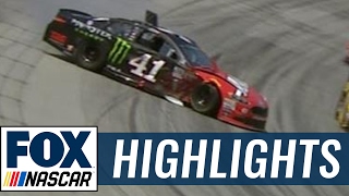 Kurt Busch and Brad Keselowski Wreck from the Lead | 2017 DOVER | FOX NASCAR