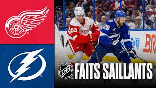 Red Wings vs Lightning 13/04/26 | Faits saillants