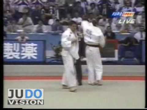 JUDO 1995 World Championships: Serguei Kossorotov (RUS) - David Douillet (FRA)