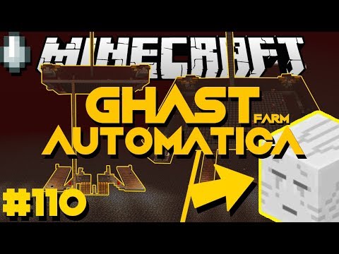 Farm di GHAST AUTOMATICA +timelapse | MINECRAFT Seire Principale ITA #110