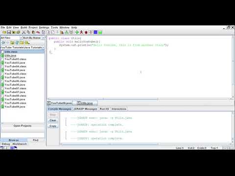 Java 009 Multiple Classes