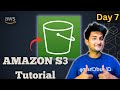 Day 7 Amazon S3 Tutorial Simple Storage Service