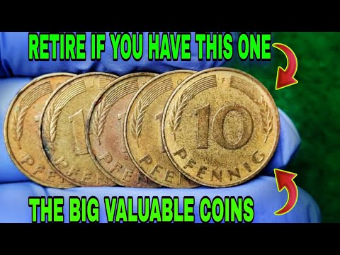 Top 5:Germany 10 Pfennig 1976 Coins | Rare Coins Worth Big Money!