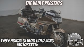 Video Thumbnail for 1989 Honda Gold Wing